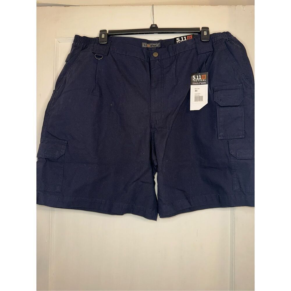 5.11 Tactical Mens 44 Blue 7" Inseam Utility Cargo Tac Shorts 7 Pockets NWT